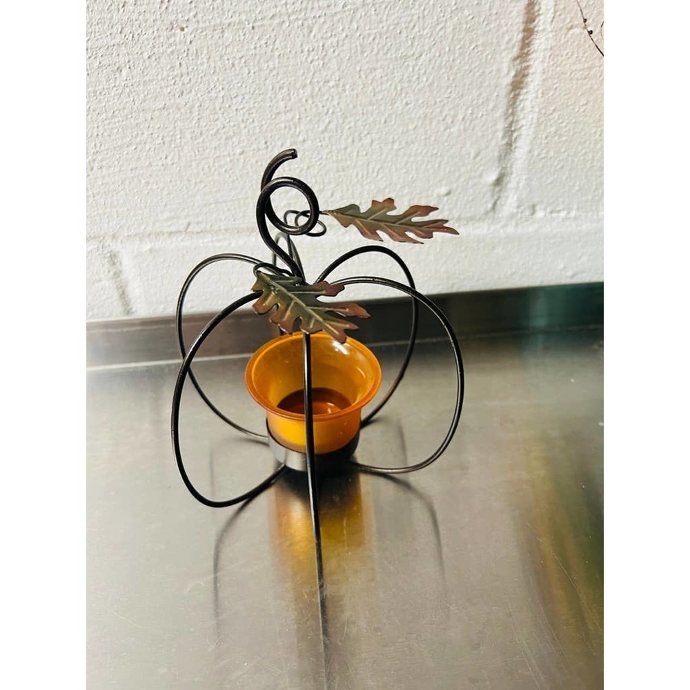 Pumpkin Tea Candle Holder
